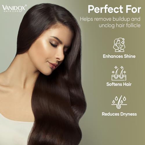 Carbonic Acid Shampoo and Conditioner for Men and Women, Deep Moisturizing Conditioner, Thickens, Softens, & Smooths Set for Hair Growth and Repair, Made in USA - 16 Fl Oz Each