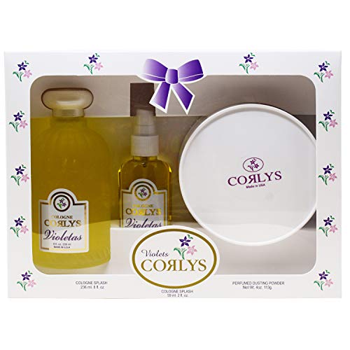 Corlys Violet Baby Cologne and Perfumed Dusting Powder