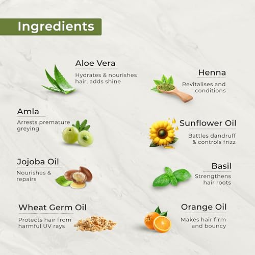 Indus Valley Natural Organic Damage Free Gel Hair Color | Ammonia Free, Vegan & Cruelty Free | Up to 100% Gray Coverage|Black 1.0 (20gram+200ml)