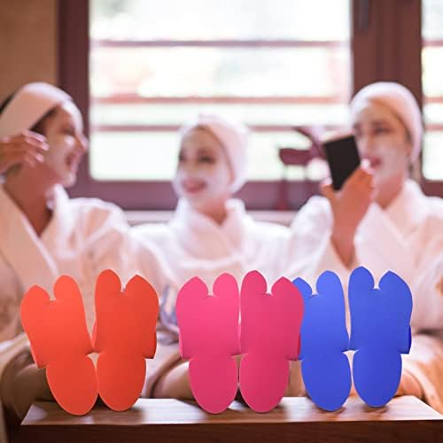 JaGely 90 Pairs Disposable Pedicure Slippers Bulk, Pedicure Flip Flops Disposable Anti Slip EVA Foam Spa Slippers Sandals for Guests Women Girls Kids Foot Bath Nail Salon Party Supplies