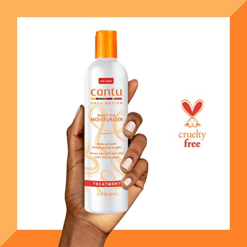 Cantu Daily Oil Moisturizer with Shea Butter, 13 fl oz (Pack of 3)