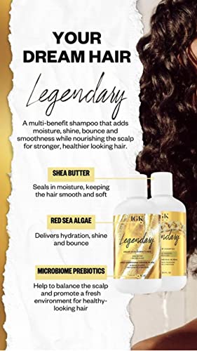 IGK LEGENDARY Dream Hair Conditioner | Healthy + Hydrated + Shine | Vegan + Cruelty Free |