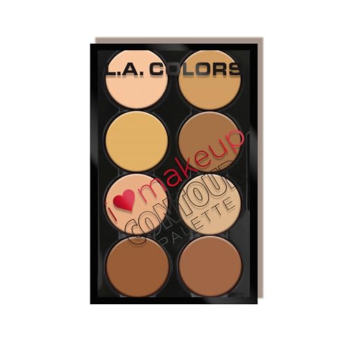 L.A. COLORS I Heart Makeup Contour Palette C30352