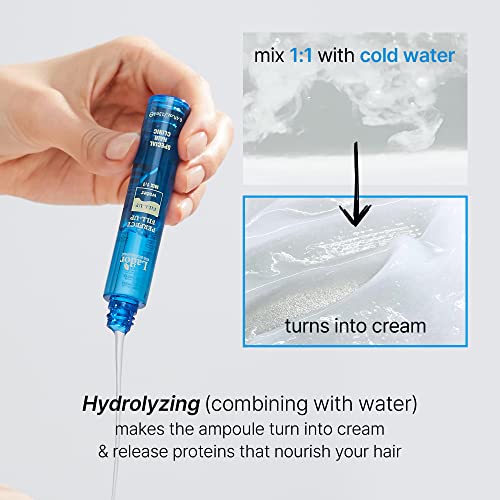 LA'DOR Perfect Hair Fill Up Original 3 Seconds Intensive Keratin Hair Mask Rinse Off Treatment for Bleached Frizzy Damaged Dry Perms Dyes Deep Conditioner Protein Self Hair Care Korean LADOR
