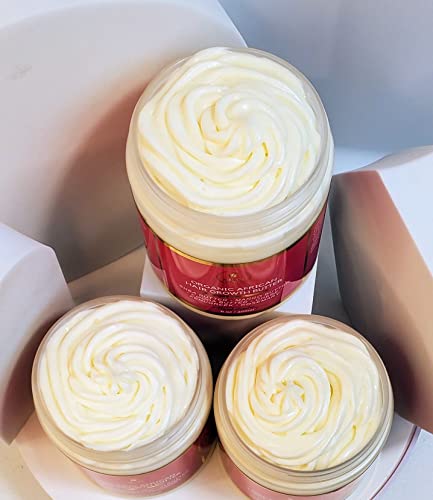 Chebe Hair Growth and Thickening Butter - Ayurvedic Deep Conditioner with Shea, Cocoa, Mango Butter, Fenugreek, and Rosemary for All Hair Types, 8 oz