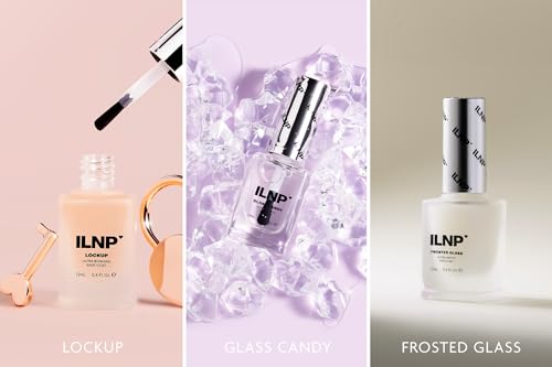 ILNP Essentials Bundle - Base & Top Coat Nail Polish Trio
