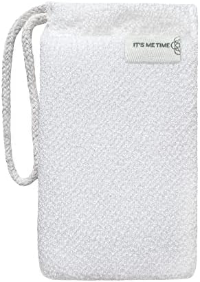 DAILY CONCEPTS Daily Body Scrubber, Soy-Based and Organic Cotton. The Bath Sponge Deeply Cleanses The Skin and Creates A Rich Foamy Lather. The Outer Texture Provides A Gentle Exfoliation - Pack of 3