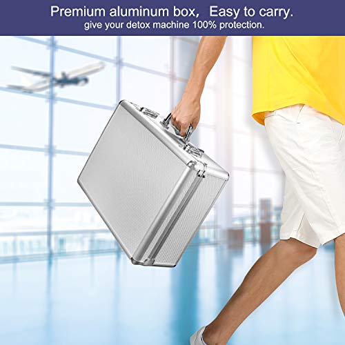 Lecaung Ionic Foot Bath Detox Machine, Professional Ion Cleanse Ionic Detox Foot Bath Spa Machine with LED Display, Far Infrared Belt