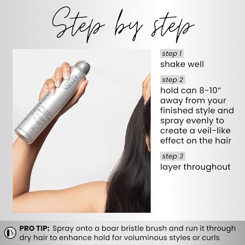 Kenra Platinum Voluminous Touch Memory Spray 12 | Bodifying, Fullness Hairspray | Lasting Sytle Memory for 96 Hours | Soft, Touchable Volume | All Hair Types