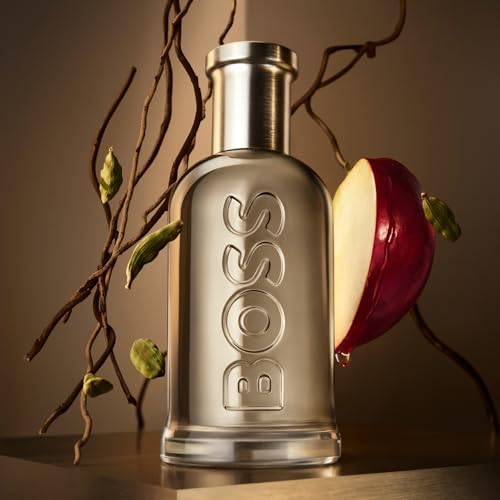 Hugo Boss Bottled Eau de Parfum – Woody Men's Cologne – With Notes of Apple, Cardamom & Vetiver – Long Lasting Fragrance