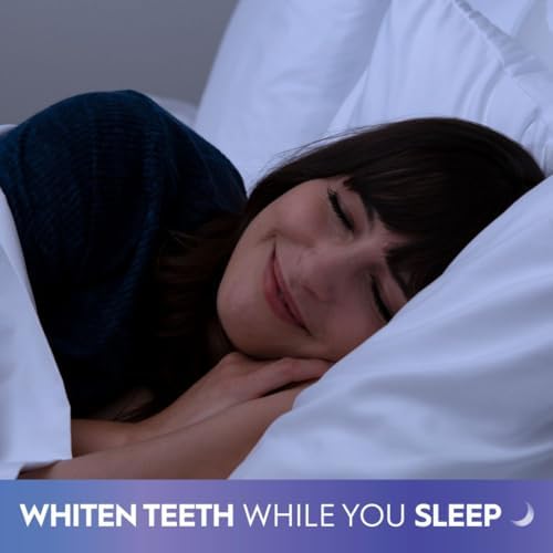 Crest 3DWhite Daily Whitening Serum Overnight Freshness, Leave-on Teeth Whitening Treatment