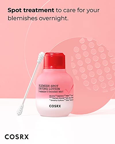 COSRX Acne Blemish Spot Drying Lotion 1.01 fl. oz / 30ml Dry and Reduce Blemish Spot, Pimple, Whitehead, Spot Treatment, Korean Skin Care