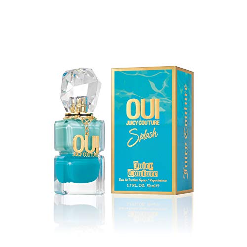 Juicy Couture Oui Splash Eau De Parfum, Women's Perfume with Notes of Pineapple, Jasmine Absolute & Cedarwood - Citrus & Floral, EDP Spray