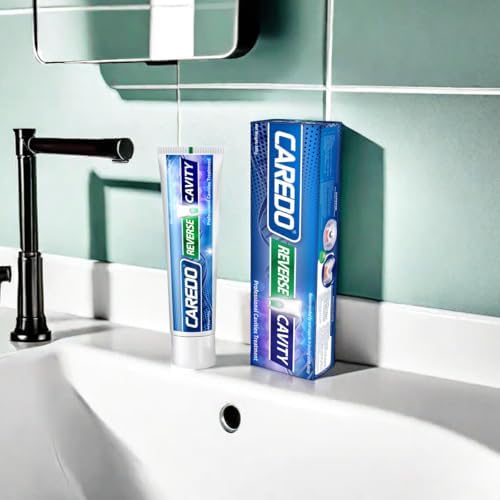 Cavity Reversal Hydroxyapatite Toothpaste for Adults, Cavity Tooth Filler as Home Cavity Repair, Fluoride Free Reverse Cavities Treatment for Tooth Decay Repair, Remineralizing Repair 3.52OZ
