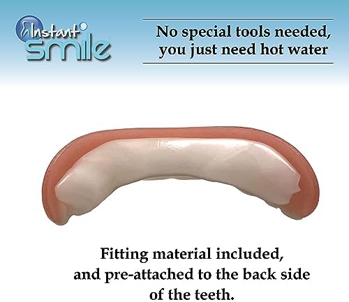 Instant Smile Comfort Fit Flex - Bright Shade - Upper Veneer Cosmetic Teeth