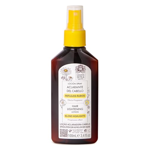 Camomila Intea Natural Blonde Highlights Hair Lightener - Spray with Chamomile Extract - 3.4 Oz