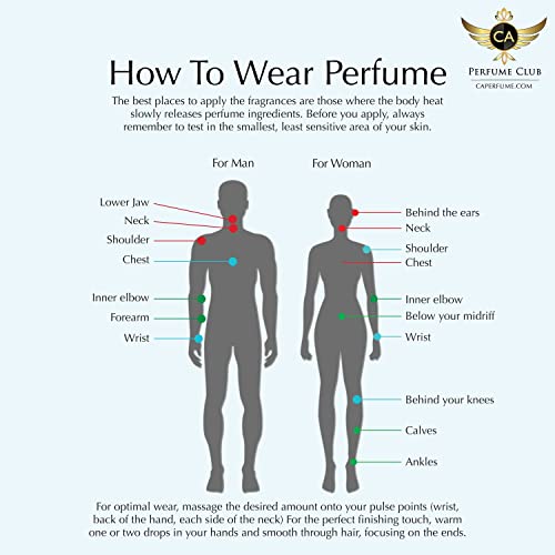 CA Perfume Impression of Amber Rouge Safron For Women and Men Fragrance Eau de Parfum Spray 2 Fl Oz/60ml-X1