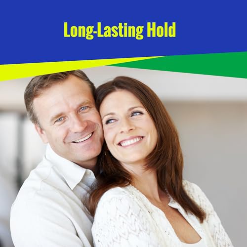 Klutch Denture Adhesive Powder – Zinc-Free Hold for Dentures – 1.75 oz