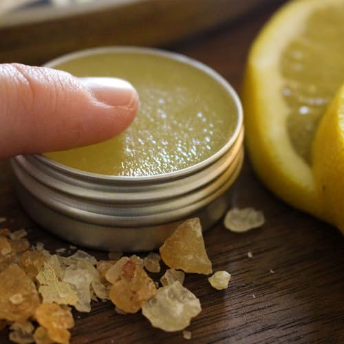 Lemon Musk SOLID Perfume | Made with real Lemon essential oils | Musk | Amber | Halal perfume || Made in Canada - Muslim Cosmetics - Lemon Musk 0.5oz / 14ml
