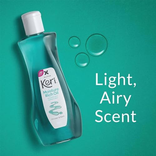 Keri Alpha Shower & Bath Moisture Rich Oil 16 oz (Pack Of 4)