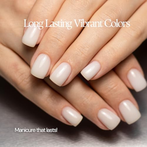 Karma Organic Natural Nail Polish-Non-Toxic Nail Art, Vegan and Cruelty-Free Nail Paint (French White)