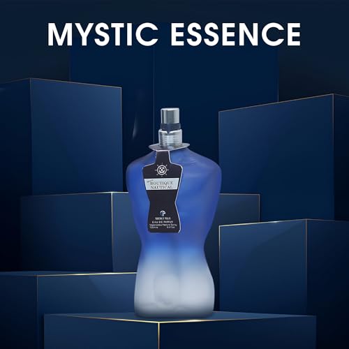 Choco Musk&Sean Boutique NauticalMen’s Cologne Set Rich Chocolate & Musk Eau De Toilette Luxury Cologne Combo Long Lasting Natural Men's Fragrance for Daily & Special Occasions