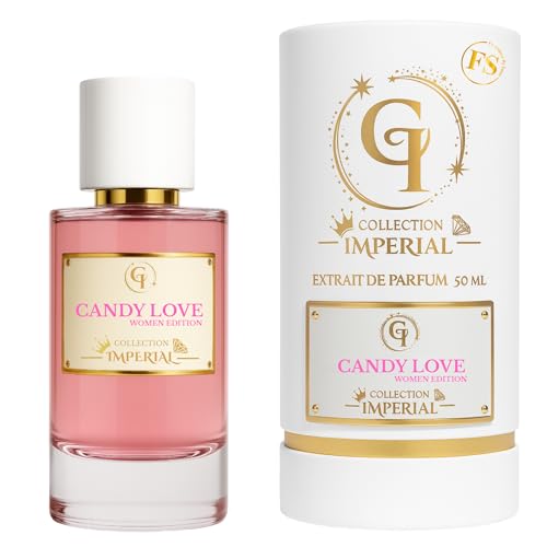 Candy Love Perfume for Women – Sweet & Addictive Vanilla Caramel Scent – Long Lasting French Extrait de Parfum – Luxury Gift Box Presentation – 1.7 FL OZ
