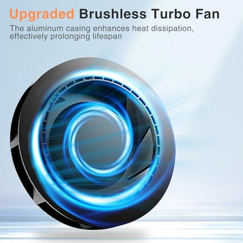 IMENE Nail Dust Collector, Rechargeable 10-Gear Powerful Nail Fan Dust Collector for Nails Vacuum Duster Professional Dust Collector Nail Tech