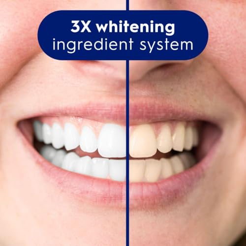 Crest 3D White Brilliance Pro Ultra White Teeth Whitening Toothpaste, 3.8 oz, Anticavity Fluoride Toothpaste, 4% Hydrogen Peroxide, Active Whitening Protection