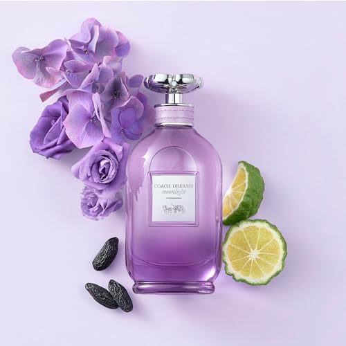 Coach Dreams Moonlight Eau de Parfum - Long Lasting Fragrance with notes of Bergamot, Floral Bouquet & Sweet Tonka Beans - Floral & Amber - 2.0 fl. oz