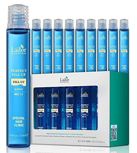 LA'DOR Perfect Hair Fill Up Original 3 Seconds Intensive Keratin Hair Mask Rinse Off Treatment for Bleached Frizzy Damaged Dry Perms Dyes Deep Conditioner Protein Self Hair Care Korean LADOR