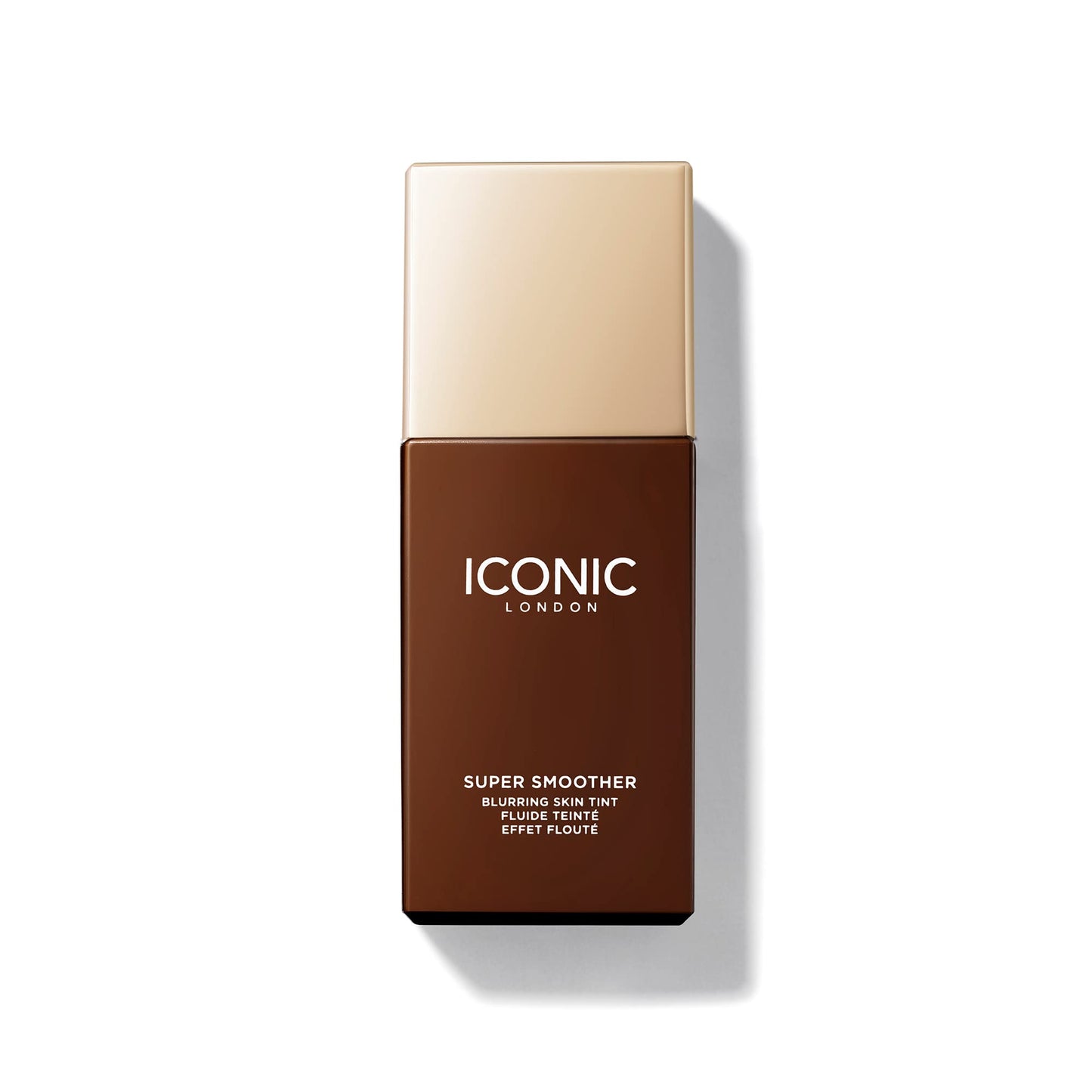 ICONIC LONDON Super Smoother Blurring Skin Tint | Light to Medium Coverage, Hydrating, Ultra-Lightweight Tinted Moisturizer, Cruelty-Free, Vegan Makeup (Warm Rich) 1.01 Fl oz