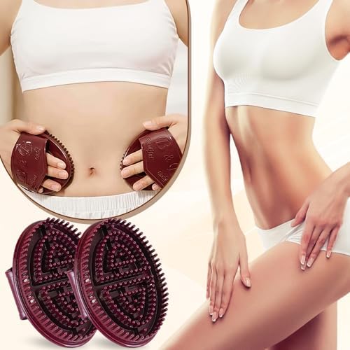 2PCS Meridian Brush Massage Brush, Beauty Salon Professional Custom Meridian Brush, Full Bodys Relaxation Comb Massage Tools