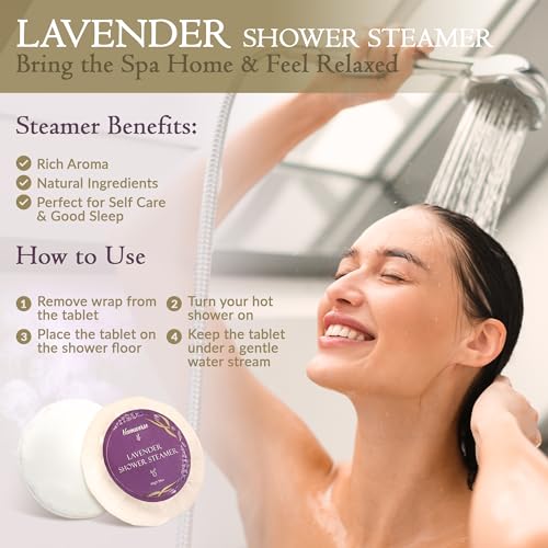 Lavender Bath Set for Women, Birthday Basket for Female, Mom, Sis, Girlfriend, and Best Friends, Spa Gifts Baskets for Women- Relaxation Present for female Friend