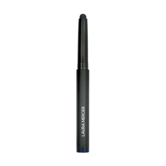 Laura Mercier Caviar Stick Cream Eyeshadow: Matte Finish, 24HR Wear, Long Lasting, Rich Color, Easily Blendable and Buildable, Waterproof, Hyaluronic Acid Infused, Eyeshadow Stick Set, Midnight Blue