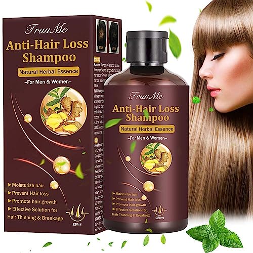 Hair Growth Shampoo - Anti-Thinning, Thickening Shampoo for Hair Loss & Grow Hair Fast for Men & Women, 220ML