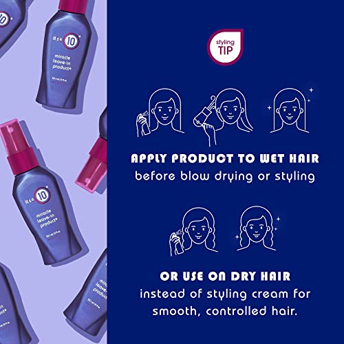 It's a 10 Haircare Miracle Leave-In Product, 2 fl. oz. (Pack of 2)