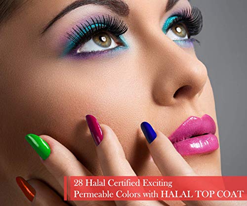 Karma Naturals Certified Halal Nail Polish - Breathable & Water Permeable, Wudu Friendly (Jamila)