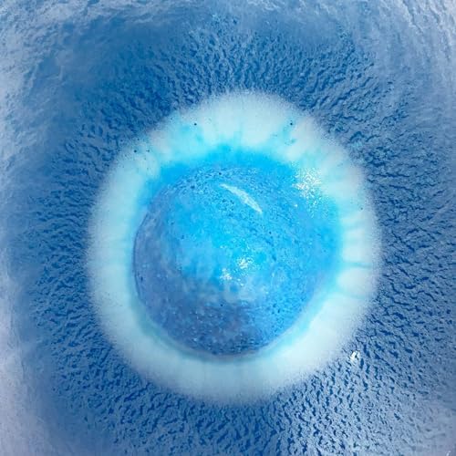 Jofan 6 Pack Christmas Bath Bombs Bubble with Christmas Squishy Toys Inside for Kids Girls Boys Women Christmas Stocking Stuffers Gifts