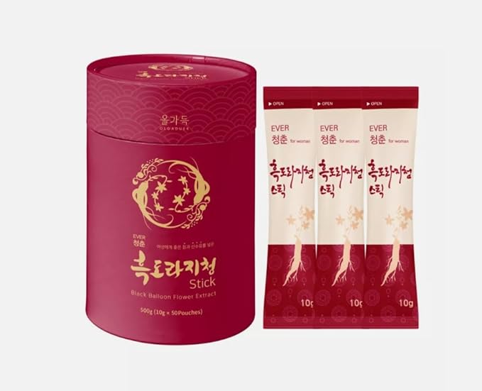 HELLO KFOOD] Organicwith Korean Black Bellflower Extract Sticks for Men Women 10g (0.35oz × 50ea) (for Men)