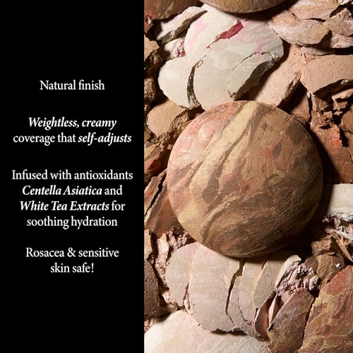 LAURA GELLER NEW YORK Baked Starter Kit: Porcelain - Best of the Best Full Face Palette + Baked Balance-n-Brighten Powder Foundation + Retractable Angled Kabuki Brush Set