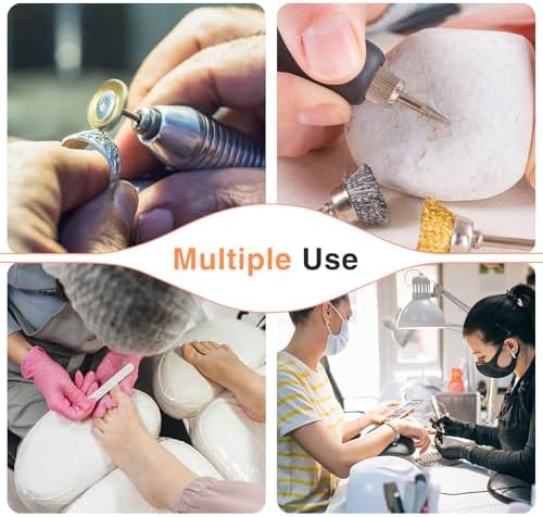 IMENE Nail Dust Collector, Rechargeable 10-Gear Powerful Nail Fan Dust Collector for Nails Vacuum Duster Professional Dust Collector Nail Tech