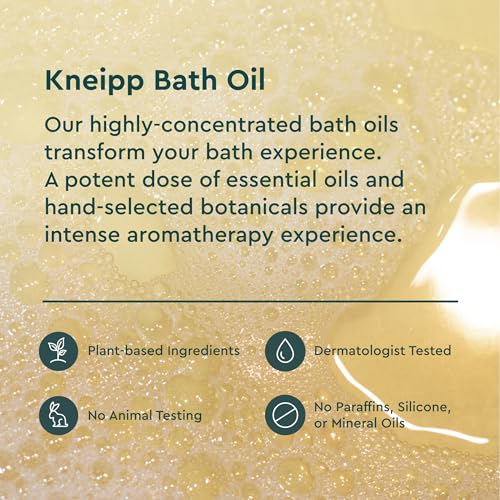 Kneipp Joint & Muscle Arnica Bath Oil - Good for Achy Joints & Post-Workout Recovery - Vegan - 3.38 fl oz - Up to 10 Baths