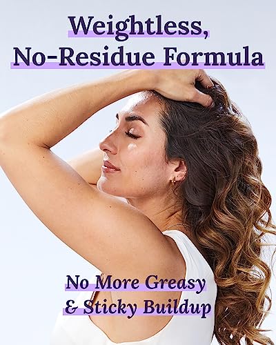 Keranique Hair Thickening Spray for Instant Volume, Texture & Lift for Fine Hair - Heat Damage Protectant With Keratin 6.8 oz