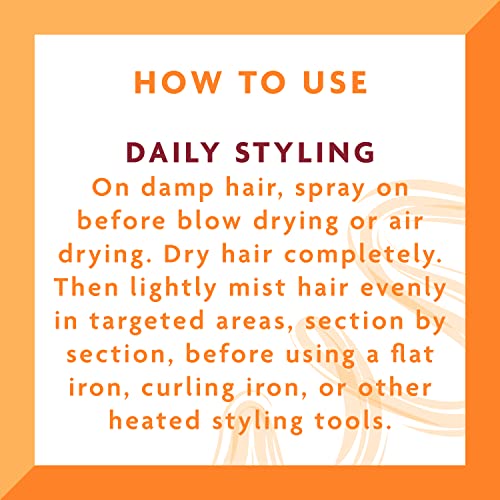 Cantu Thermal Shield Heat Protectant with Shea Butter, 5.1 fl oz (Pack of 3)