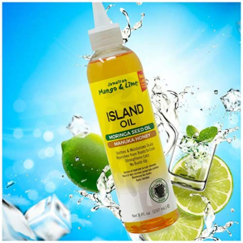 Jamaican Mango & Lime"Island Oil, Scalp Oil" - 8 Oz,Pack of 2