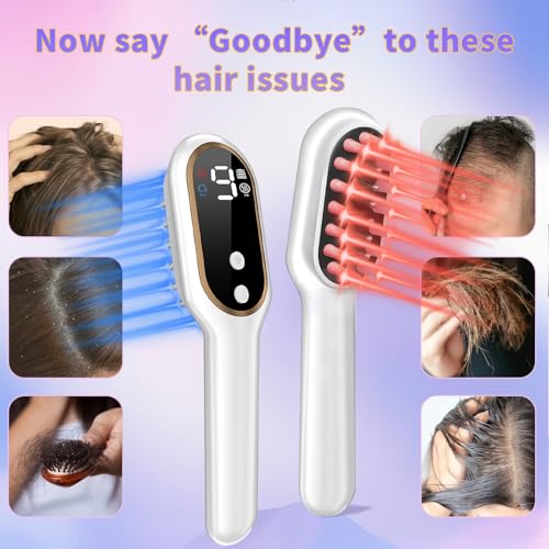 Laser Hair Growth Comb - Handheld Hair Growth Comb Device Promotes Hair Growth for Thicker, Healthier Hair