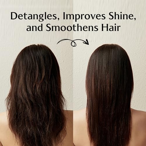 LA'DOR Snail Sleeping Hair Ampoule Serum - Intensive Overnight Leave-In Mask - Treatment for Frizzy Dry Damaged Thinning Hair Korean Haircare LADOR