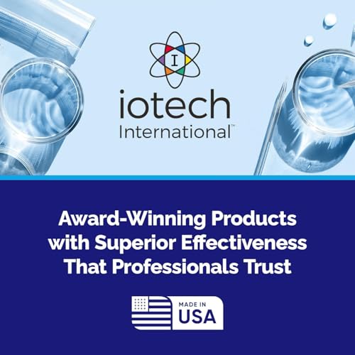 ioRinse Ready-to-Use (RTU) Mouthwash for Fresher Breath, Halitosis Relief, Alcohol-Free, Fluoride-Free and a Professional Clean, Original ioRinse RTU Mouth Wash, Zero Alcohol - Soft Mint Flavor, 1L