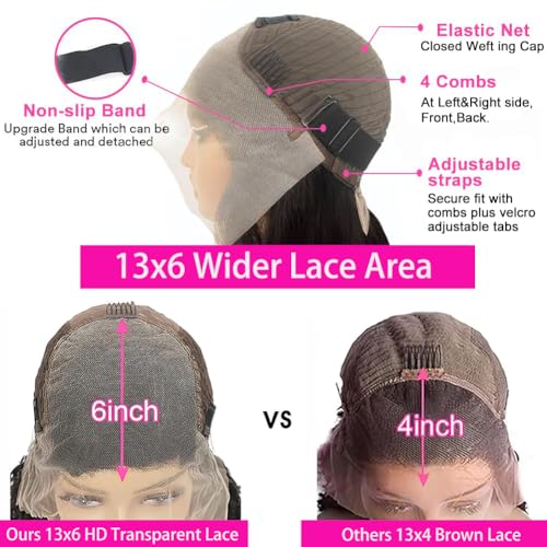 200% Density 28 Inch 13x6 Deep Wave Lace Front Wigs Curly Human Hair Wig Wet And Wavy HD Lace Front Wigs Human Hair Pre Plucked Frontal